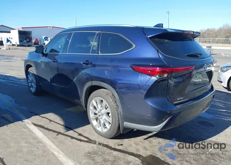 2023 Toyota Highlander Hybrid Limited from USA, damaged, VIN 5TDXBRCH2PS581040